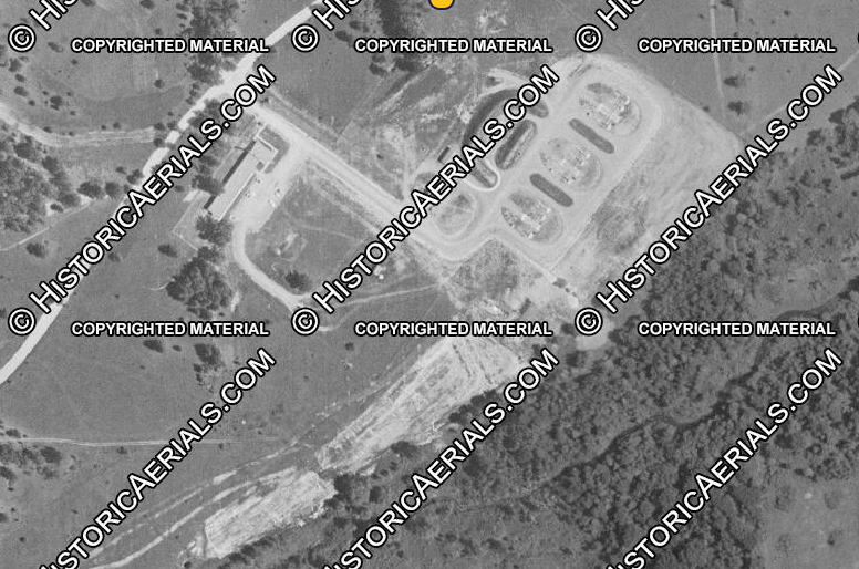 Nike Missile Base Park, Site D-87 - 1957 Aerial Photo (newer photo)